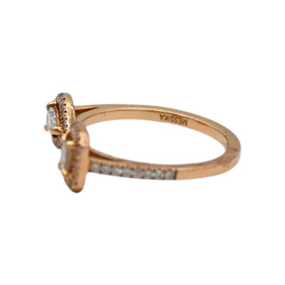 MESSIKA | My Twin Toi & Moi 18K Rose Gold Diamond Ring