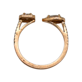 MESSIKA | My Twin Toi & Moi 18K Rose Gold Diamond Ring