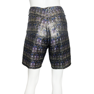 Multi-Colored Jacquard Shorts