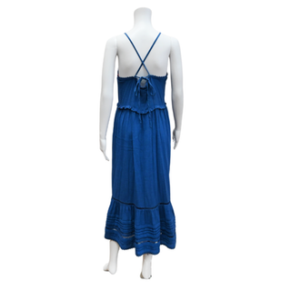Ayesha Blue Layered Dress