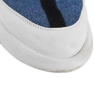 Blue Canvas Dual Sneakers