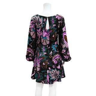 RHODE | Jila Floral-Print Crepe Mini Dress