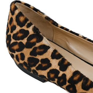 TAMARA MELLON | Leopard Print Ponyhair Flats