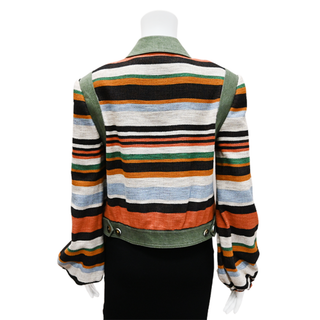 Lorelei Striped Knitted Jacket