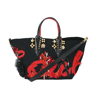 Christian Louboutin | Small Flamencaba Embroidered Tote Bag