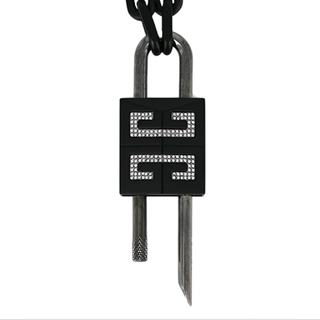 GIVENCHY | 4G Crystal Lock Pendant Necklace