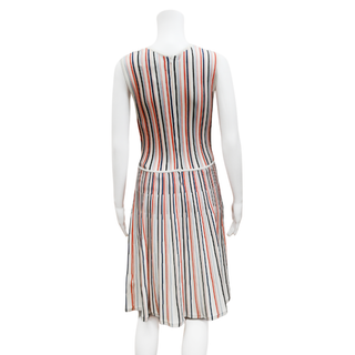 LELA ROSE | Striped Ponte Knit Dress
