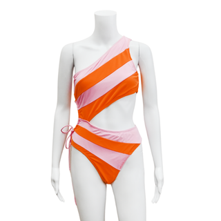 SOLID&STRIPED | Randall Striped One Piece Swimsuit