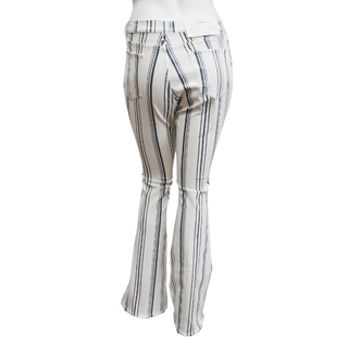 FRAME | Le High Flare Striped Jeans