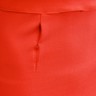 HERVE LEGER | Red Cocktail Dress