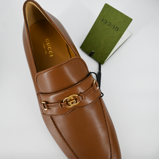 GUCCI | Ed GG Leather Loafers