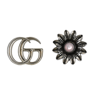 GUCCI | Double G Flower Stud Earrings