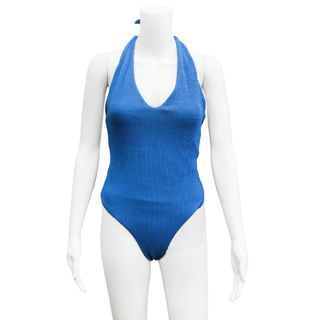 VERONICA BEARD | Salis Riviera Blue Swimsuit