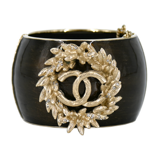 CHANEL | CC Wreath Cuff Bracelet