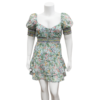 ALICE + OLIVIA | Crawford Coastal Gardens Mini Dress
