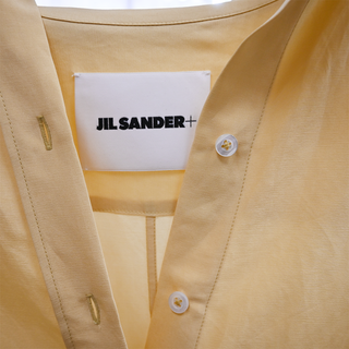 JIL SANDER | Dark Yellow Shirt Dress