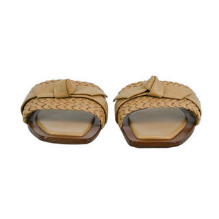 BIRMAN | Maxi Clarita Leather Knot Sandals